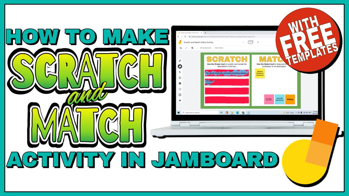 Victor Repatacodo (@victornilo) on Twitter photo I'm happy to share with you this step-by-step guide on how to create a fun and interactive SCRATCH AND MATCH online activity. π youtu.be/_eCeg9VzZ3Q I hope you will find this helpful. Stay healthy and safe everyone! π
<a href="/teacher2teacher/">Teacher2Teacher</a> <a href="/GoogleForEdu/">Google for Education</a> #GoogleET #Onlineclass I'm happy to share with you this step-by-step guide on how to create a fun and interactive SCRATCH AND MATCH online activity. π youtu.be/_eCeg9VzZ3Q I hope you will find this helpful. Stay healthy and safe everyone! π
<a href="/teacher2teacher/">Teacher2Teacher</a> <a href="/GoogleForEdu/">Google for Education</a> #GoogleET #Onlineclass