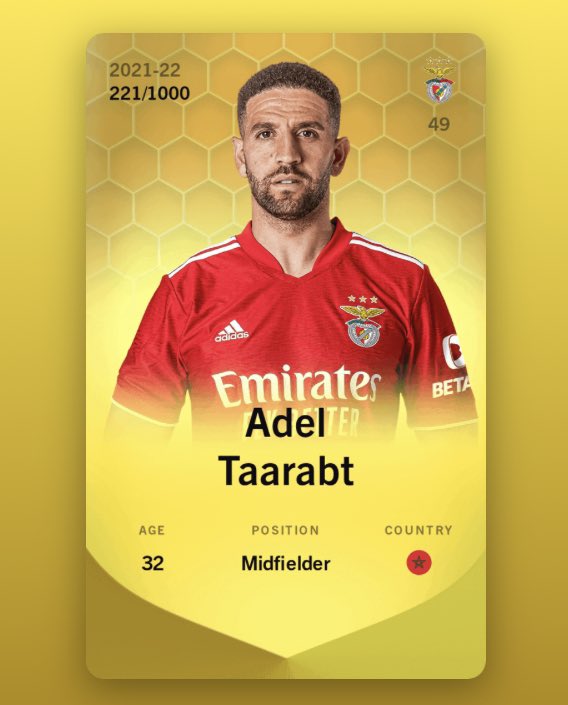 GamingInside_'s tweet image. Pour fêter le lancement de @SorareInside_ on vous offre la carte d’Adel Taarabt !

Pour participer : 

➡️ RT + Follow @GamingInside_ &amp;amp; @SorareInside_ 

➡️ Mettre dans les commentaires ton club favori !

#Sorare