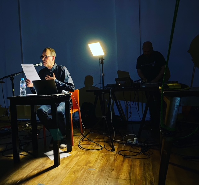 Excited to be presenting only the second ever performance with <a href="/Howlroundmusic/">Howlround</a> as The Howling at <a href="/iklectikartlab/">IKLECTIK</a> on Saturday Feb 5. For more details on this spoken word/tape loop collaboration, please go to bit.ly/3g6zgva