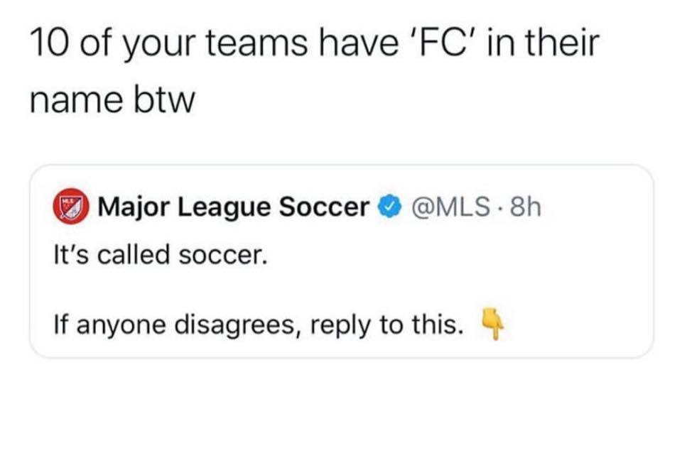 The MLS once got destroyed in a single tweet 💀