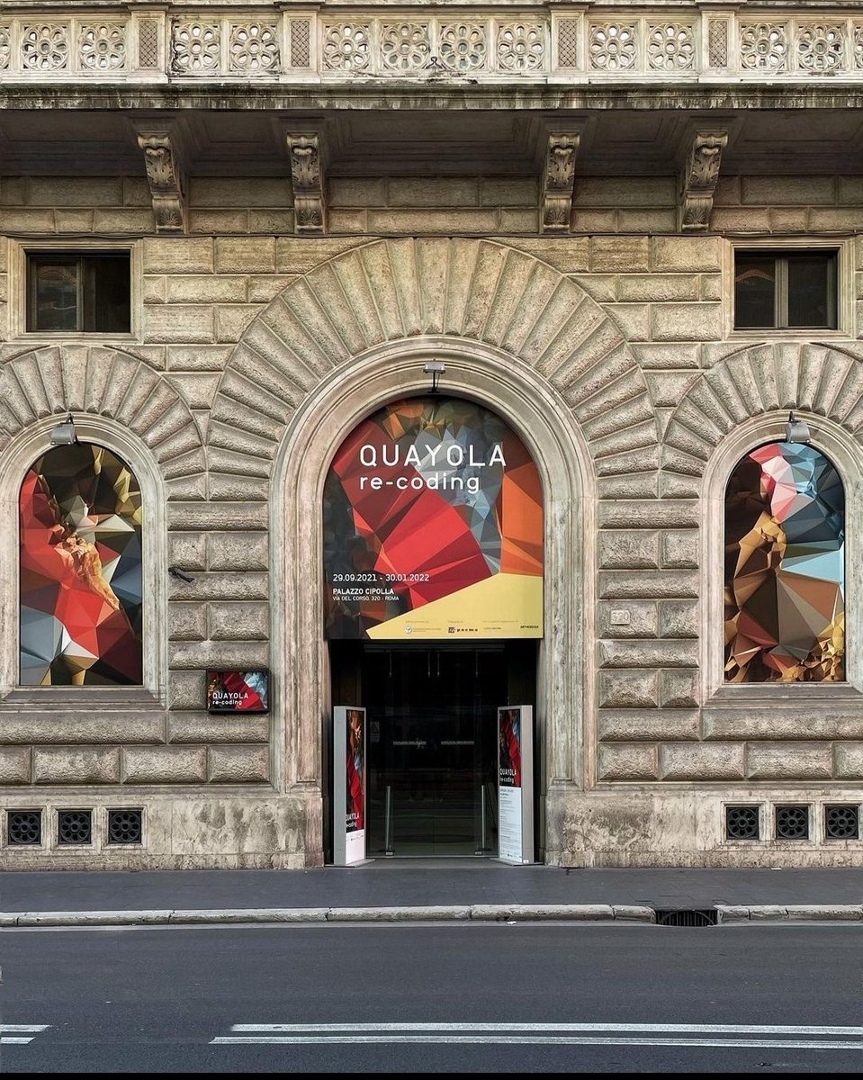 @palazzocipolla sarà aperto al pubblico per "Quayola. Re-Coding" fino a Domenica 30 Gennaio.
Un'occasione unica per non perdere la personale di <a href="/quayola/">Quayola</a> a #Roma .
Biglietti acquistabili su ticket.it/quayola .
#fondazioneterzopilastro #QuayolaRoma #quayola #PalazzoCipolla