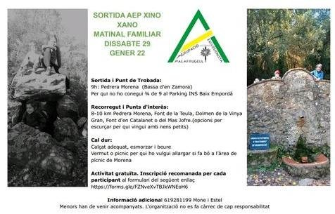 <a href="/AEPalafrugell/">AEPalafrugell</a> proposa una bona excursió a peu per fer amb la mainada demà al matí!
#PassaportEdunauta #educació360 #CiutatEducadora