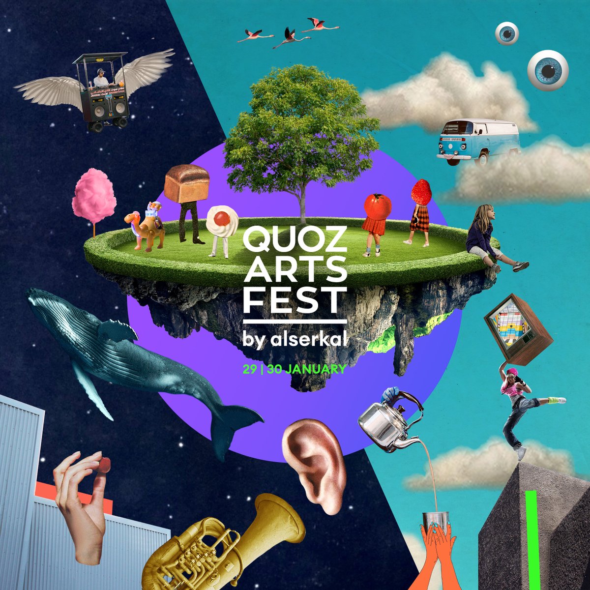 CANVAS LISTING // QUOZ ARTS FESTIVAL

@quozartsfest is returning to @alserkalavenue from 29-30 January. This 9th edition's theme is 'Waking Dreams' and includes workshops, live music, art, performances, an all-night movie marathon &amp; more.

#contemporaryart #middleeast #art #mydxb