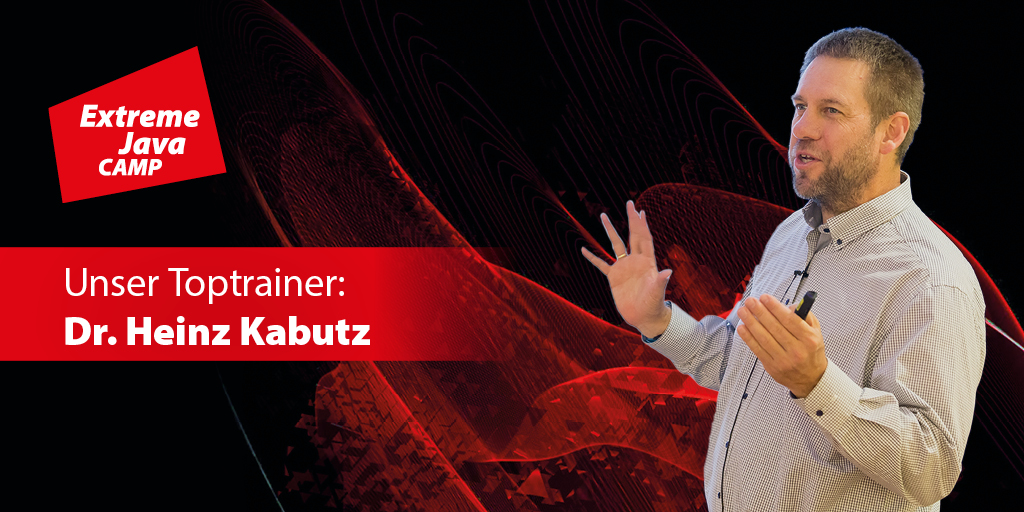 ExtremeJavaCamp's tweet image. Was wäre das das #ExtremeJavaCamp ohne @heinzkabutz? Richtig, nicht dasselbe! Deswegen ist unser #Java-Champion des Vertrauens auch dieses Jahr wieder mit von der Partie 💪.
Mehr Infos zu Heinz findest Du hier: ow.ly/O5Ev50HwJ85