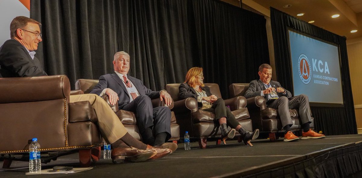 CEO Panel @ The 99th Annual Convention of the KCA, shared great insight into the industry with our membership! Thank you Dave, Ward, Anne &amp; Randy!! <a href="/ARTBA/">ARTBA</a> <a href="/CRH_AmericasGR/">CRH AMAT Government Relations</a> <a href="/summitmaterial/">Summit Materials</a> <a href="/MartinMarietta/">Martin Marietta</a>