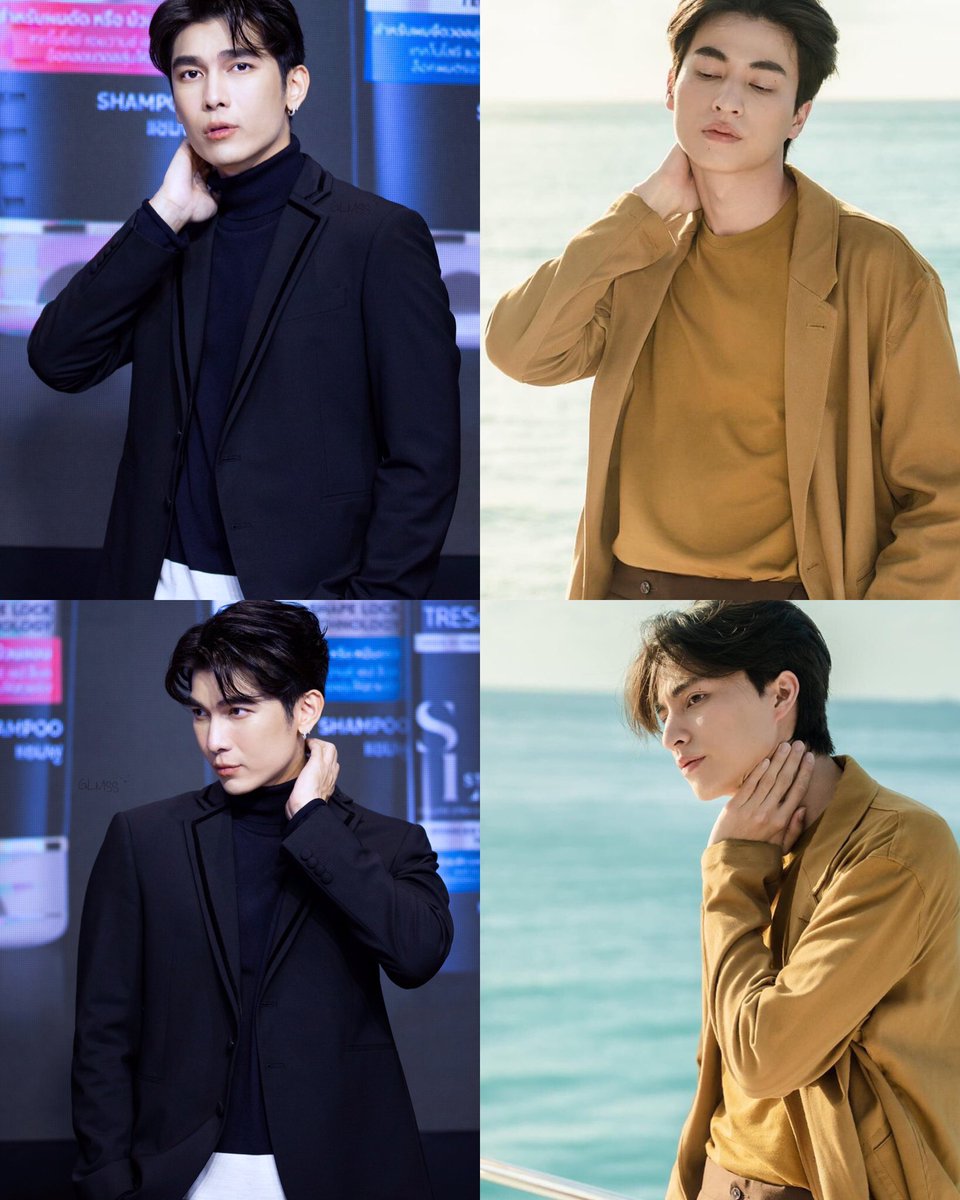 MewGulfNational's tweet photo. The signature pose, neck pain pose🤍

@msuppasit @gulfkanawut 
#หวานใจมิวกลัฟ https://t.co/DyIFEVJvks