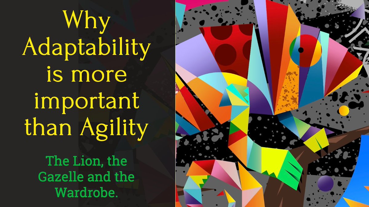 LeanVoices's tweet image. The Difference Between Agility and Adaptability and Why it Matters. Announcing New Adaptive Business Journal. Pre-release first article. 
Article download link.
senseandadaptacademy.com/adaptive-journ…
#adaptivebusiness #agility #workplaceadaptability 
#adaptivebusinessstrategy
