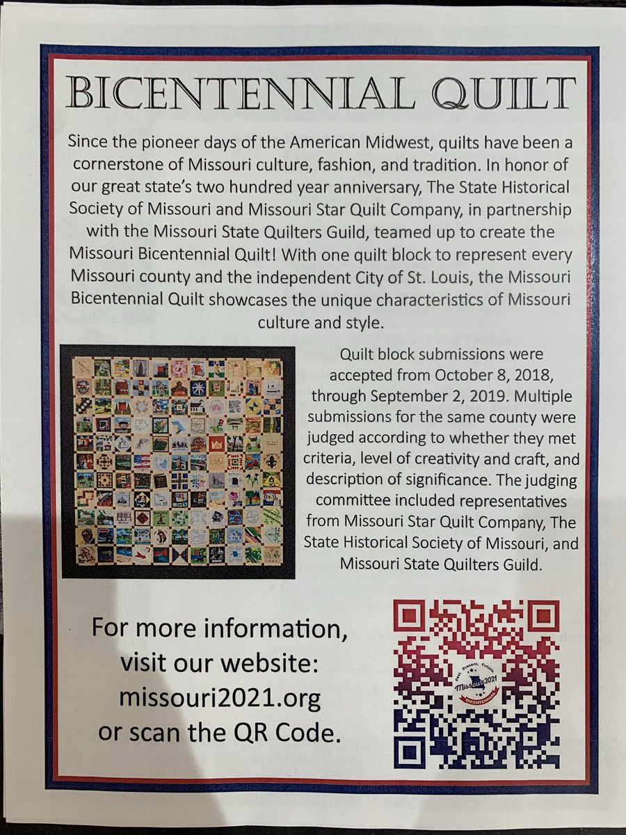 ConeGabrielle's tweet photo. The quilt will leave Columbia this weekend to head to St. Louis. https://t.co/OzY3oWfREd