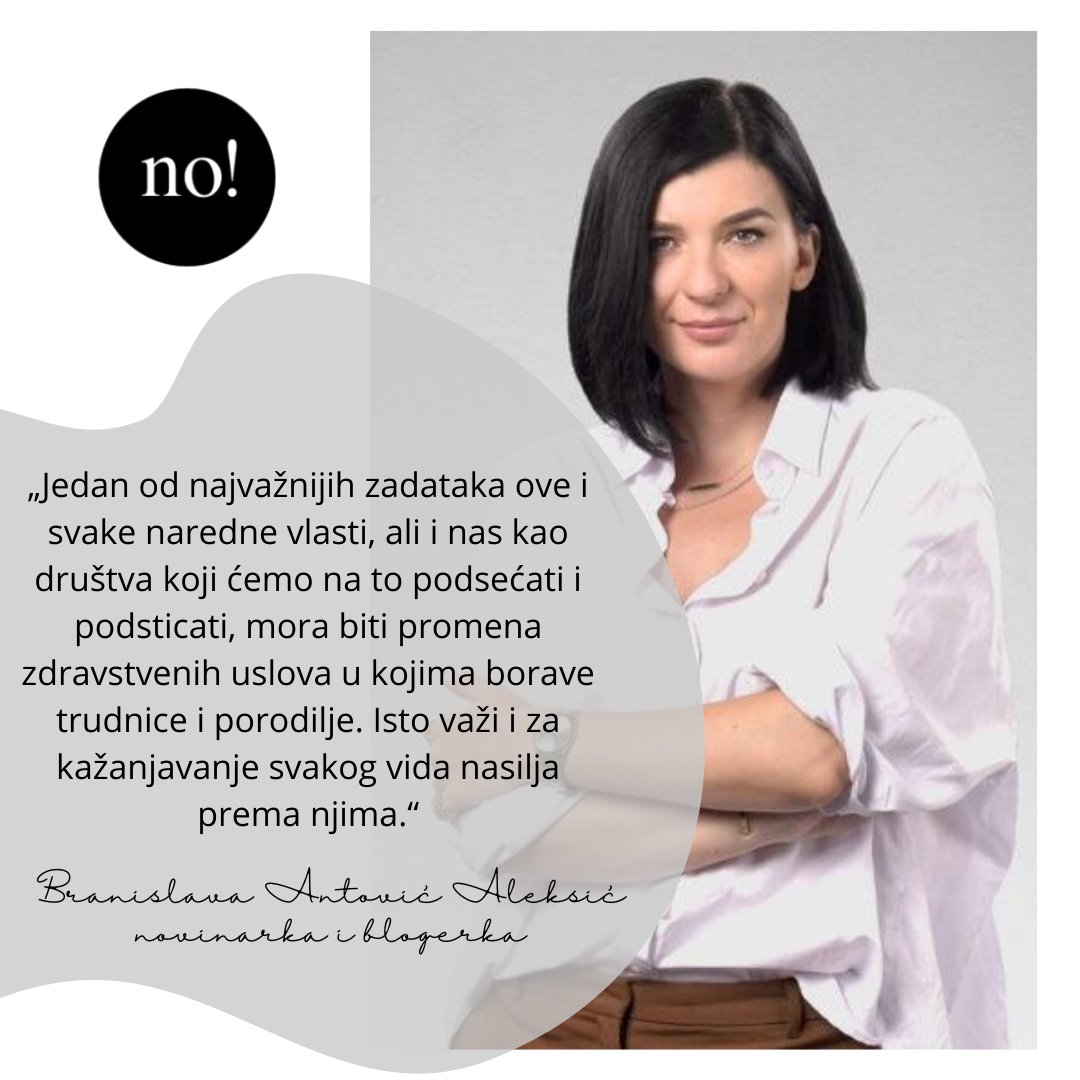 Skrećemo pažnju na kolumnu naše članice <a href="/brana_antovic/">Branislava Antović Aleksić</a> za <a href="/OnlineDanas/">Danas</a> pod nazivom “Nema veze, majko, opustite se, biće drugo dete”. 

danas.rs/kolumna/branis…