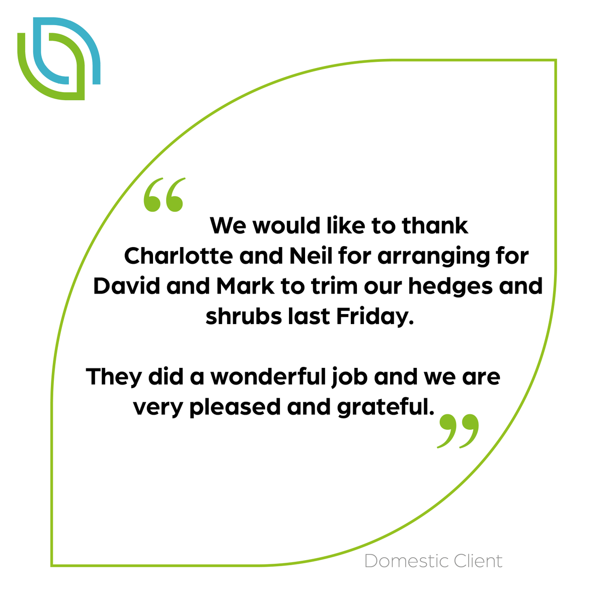 #feedbackfriday - Whatever the size of your project, CGM Group always deliver great customer satisfaction.

Don't just take our word for it - here's what our customers say about us…

#cgmgroup #groundsmaintenance
