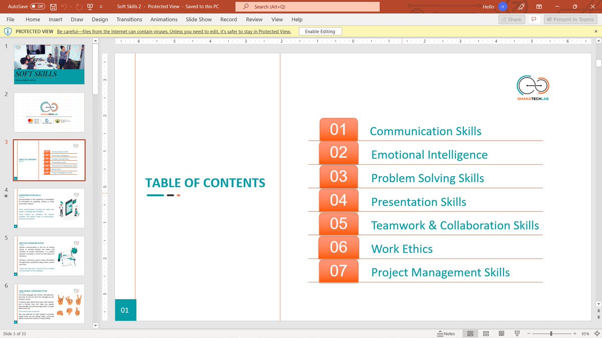 NodeEight's tweet image. We begin the employability phase of our Base Program with a session on soft skills. We took trainees through some essential soft skills to prepare them adequately for the work environment.

#GTLemployability #GTLImpact #honodehub #nodeimpact
#nodeculture