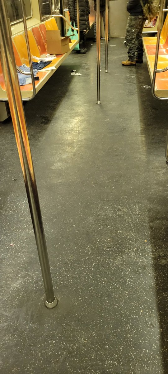 I am more than OVER living in NYC. The most inconsiderate, disgusting city in the world. I ran out of 3 different cars because of the filth I've witnessed. The amount of homeless people sleeping on the train. This is the 3 train <a href="/MTA/">MTA</a>