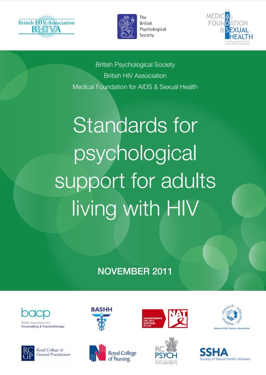 We're working with <a href="/BPSOfficial/">British Psychological Society</a> <a href="/ukcab/">UK-CAB</a> <a href="/NHIVNA/">NHIVNA (National HIV Nurses Association)</a> to update our Standards for Psychological Support for Adults Living with HIV which are now 10 years old!

Share your experiences of psychology services for people living with HIV in our survey 🔽⬇️⤵️
bit.ly/3s4WZ4K