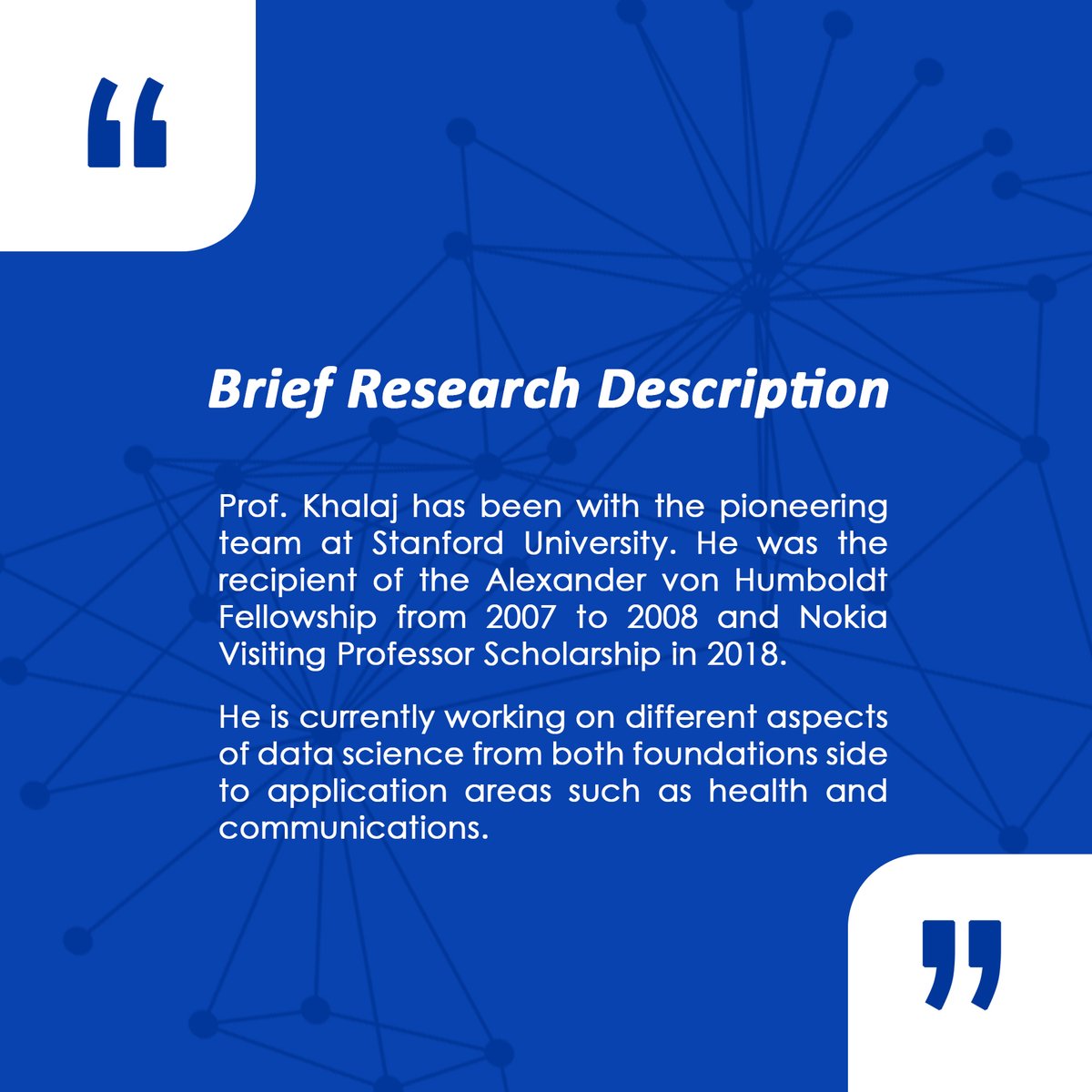 IrBioInfoSoc's tweet photo. Introduction of Keynote Speakers of 1st International and 10th National Iranian Conference on Bioinformatics
🇮🇷Iran
🏝Kish Island
✅ Dr. Babak. H. Khalaj
#Bioinformatics
#February
#2022
🚨📜Abstract submission deadline: February 8, 2022.
✔️Website: https://t.co/z1sAErwM67 https://t.co/YoKa3gmbay