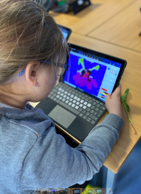 OrchardManorSch's tweet photo. The next generation of digital artists in our very own classrooms! Have a look at these pictures from Lime class - they are so good and have such great colours! #digitalart #computerliterate #learning #digitalage #futurestars https://t.co/MDkfhGrbNb