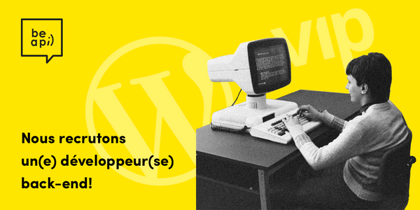 be_api's tweet photo. [RECRUTEMENT]

📣 Nous recrutons (2) développeurs PHP experts WordPress H/F !
Les postes sont ouverts en présentiel (Paris), hybride et full remote.

👇 Tous les détails sur :

https://t.co/vULSaljndy

#recrutement #backend #php #dev #agenceweb #wordpress #gutenberg https://t.co/J9vNdF38hc
