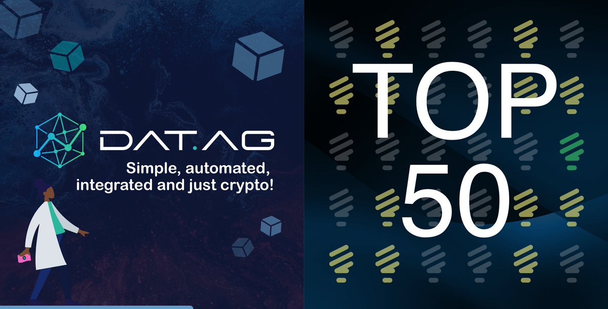 📢In April 2021 we founded the spin-off @DAT_Network with the purpose to build a #privacy-preserving #crypto #accounting and #reporting solution for B2B. Today we are excited and honoured to be among the Top 50 nominees of <a href="/DeVigier/">W.A. DE VIGIER FOUNDATION</a> Award next to many incredible startups!🚀🙌🏽