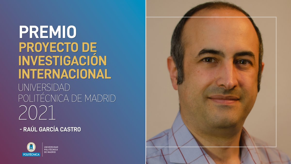 El Premio al Proyecto de Investigación Internacional desarrollado en la UPM es para el profesor de <a href="/informaticaupm/">ETSI Informáticos</a> , Raúl García. ¡Felicidades! #somosUPM #nosoloingenieria #santotomasUPM2022