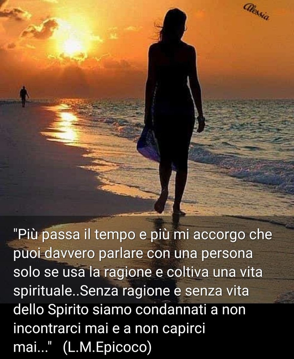 Alessia04789851's tweet photo. Senza ragione e senza vita dello Spirito siamo condannati a non incontrarci mai e a non capirci mai..
Without reason and without the life of the Spirit we are condemned never to meet and never understand each other ..
#vitaspirituale #spirituallife #capirsi #tounderstandeachothe https://t.co/FLCe9adzGy