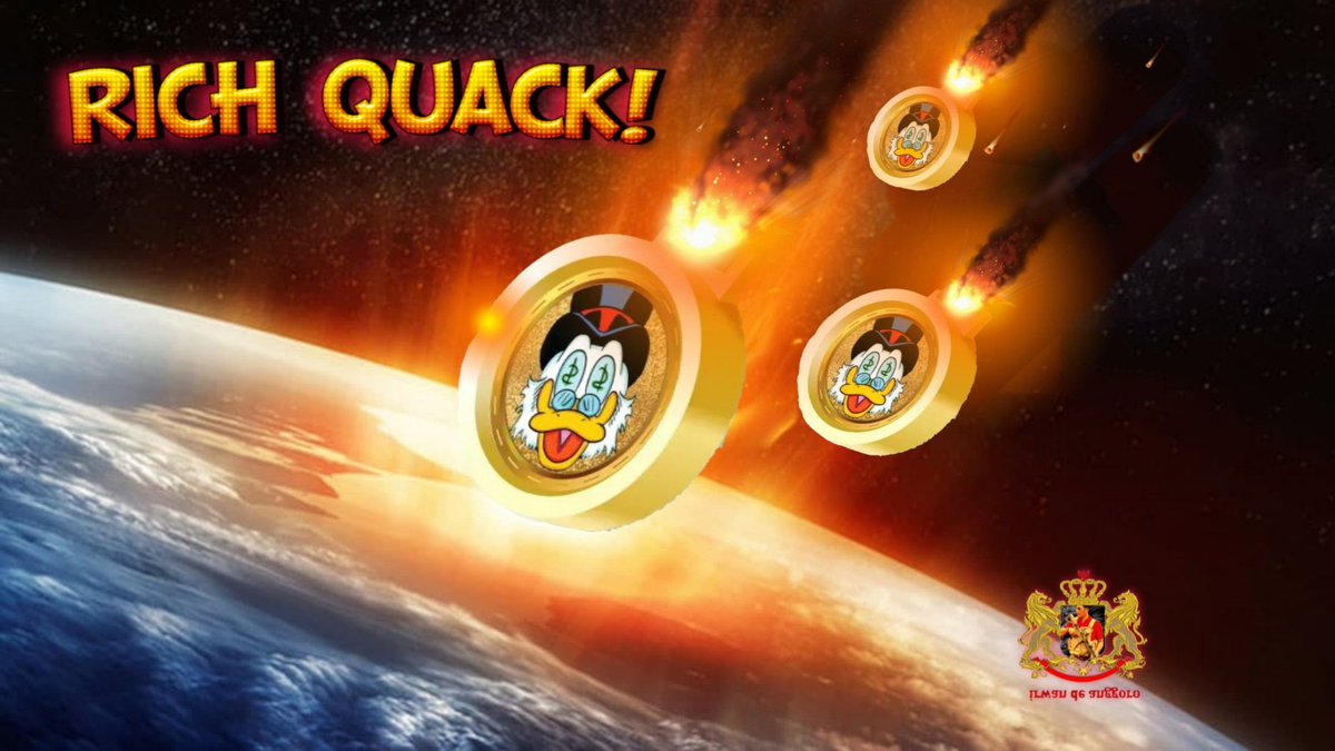 <a href="/WatcherGuru/">Watcher.Guru</a> Get Ready 1000x PUMP Only #RichQUACK...Don't lose the moment  Buy and Hold <a href="/RichQuack/">QUACK</a> 🦆💸🔥🚀 <a href="/elonmusk/">Elon Musk</a> <a href="/davidgokhshtein/">David Gokhshtein</a> <a href="/1goonrich/">Quasar.Exe</a> @TheCryptoLark <a href="/Robert57036388/">Robert #RichQuack</a> <a href="/SapereVincent/">Vinnie ❌</a> <a href="/CryptonizeThis/">Scotsman</a> <a href="/MasK_0n3/">JayOne #RichQuack</a> <a href="/erjiofficial/">CaptQUACKerman | Cryptofficial</a> @NicoSalimLam1 <a href="/MEXC_Global/">MEXC Global</a> #BSC #Metaverse #Crypto #Bitcoin