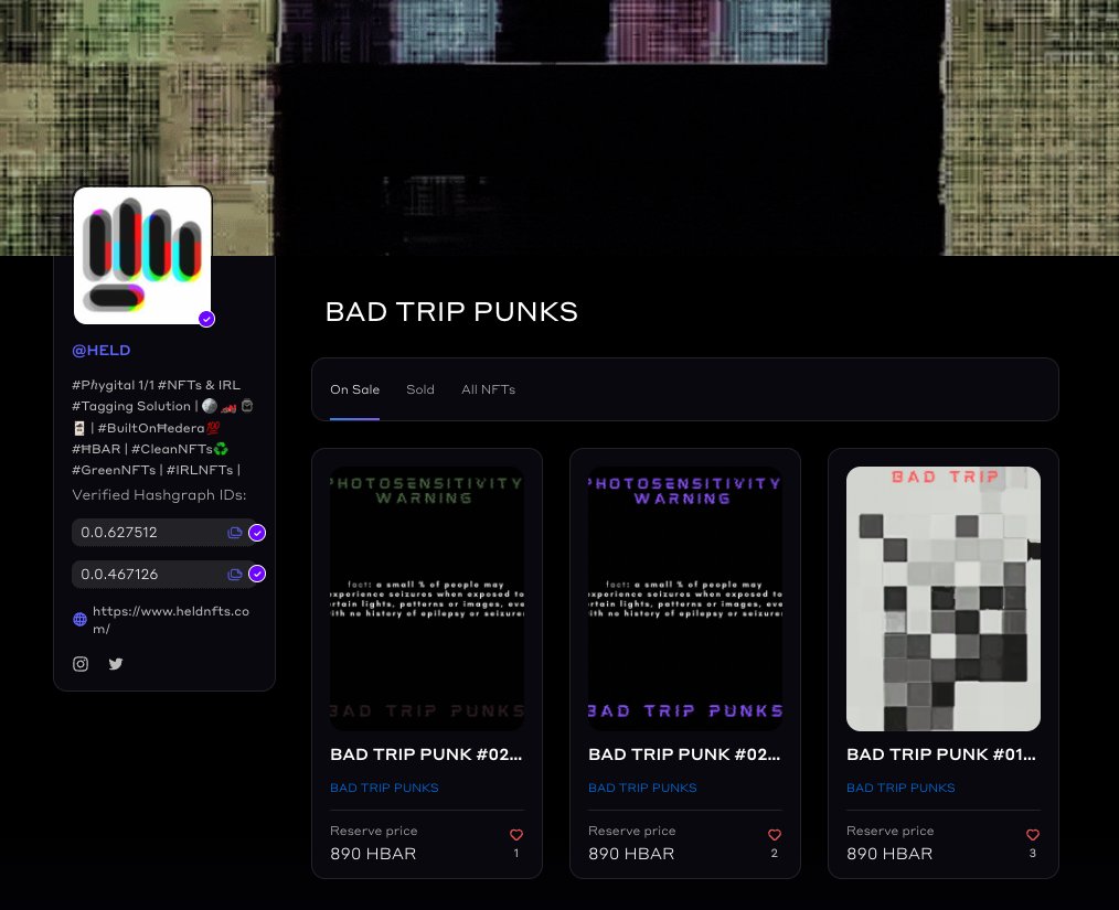 HederaHELD's tweet photo. for sale by @BadTripPunks - https://t.co/wTC8CGi6sN
BAD TRIP PUNK #024 | GEN #003 | 1/1 | HASKI
BAD TRIP PUNK #025 | GEN #003 | 1/1 | CHUCKI
BAD TRIP PUNK #012 | GEN #001 | 1/1 | NOQTR
890 #HBAR/#PUNK
#hedera #nfts #lfg #wagmi #btp #badtrippunk #nft #haski #chucki #noqtr https://t.co/VQO5xP4sdo