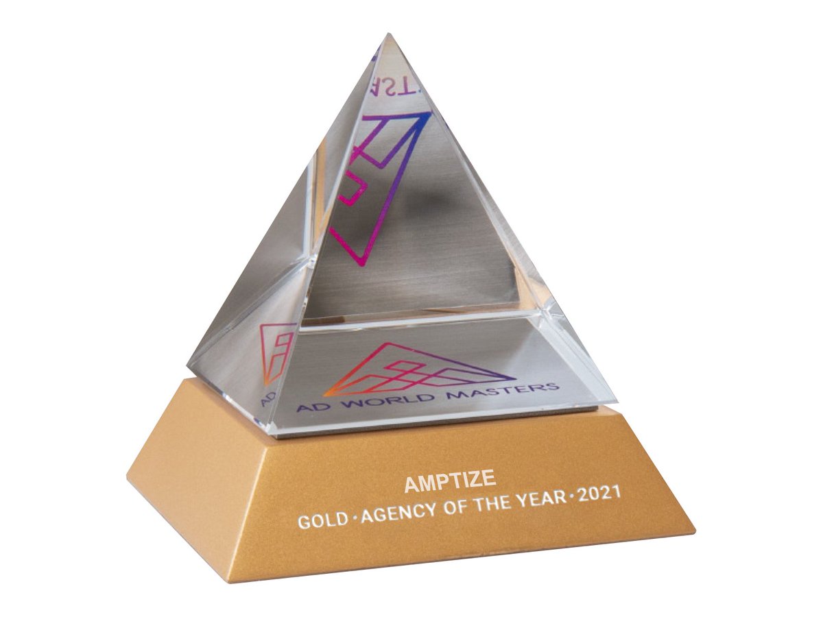 amptize's tweet photo. Thanks to @adworldmasters
 this year again for choosing Amptize the #winner of the "Agency of The Year 2021" Gold Award with the score of 9.2/10. 🏆✌️
#Amptize #awards #AwardWinning #award #WebsiteBuilder #SEO #Webhosting #DigitalMarketing #awards2022 #wordpress https://t.co/LdCA5v6SYt
