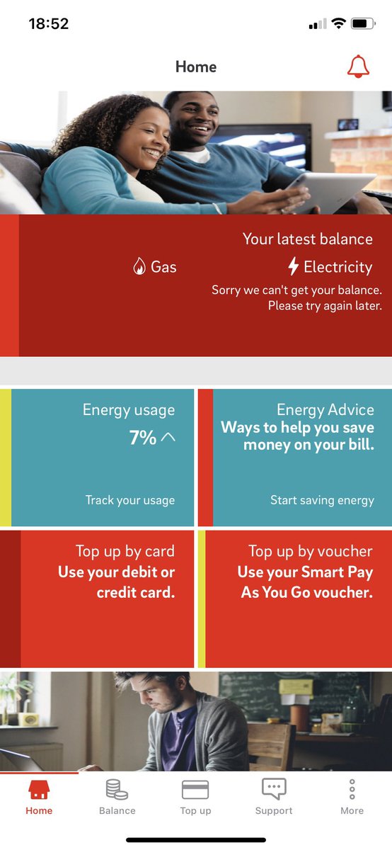 NattyBozzi's tweet photo. @EONhelp Iv had a smart meter now for about 3 years. 9.5 times our of 10 when trying to get the balance of my metres this is the message i get. Your app is either absolutely the worst app in the world or theirs a@problem with my smart metres when they were fitted?? https://t.co/wXY4U712jx