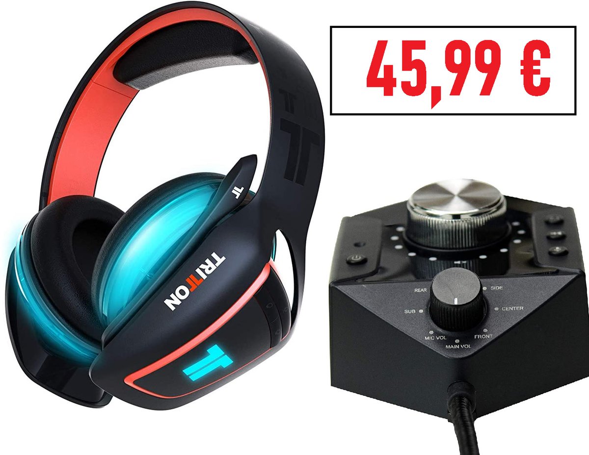JusteTomy's tweet photo. 🔥De retour 🔥
Micro-Casque Filaire Tritton ARK Elite (Son Surround 7.1) + Boîtier de Contrôle - 45.99€
► https://t.co/Q64Du2X46G ◄
#tritton #ark #bonplan #pcgamer #soldes https://t.co/rxPBRhvU3n