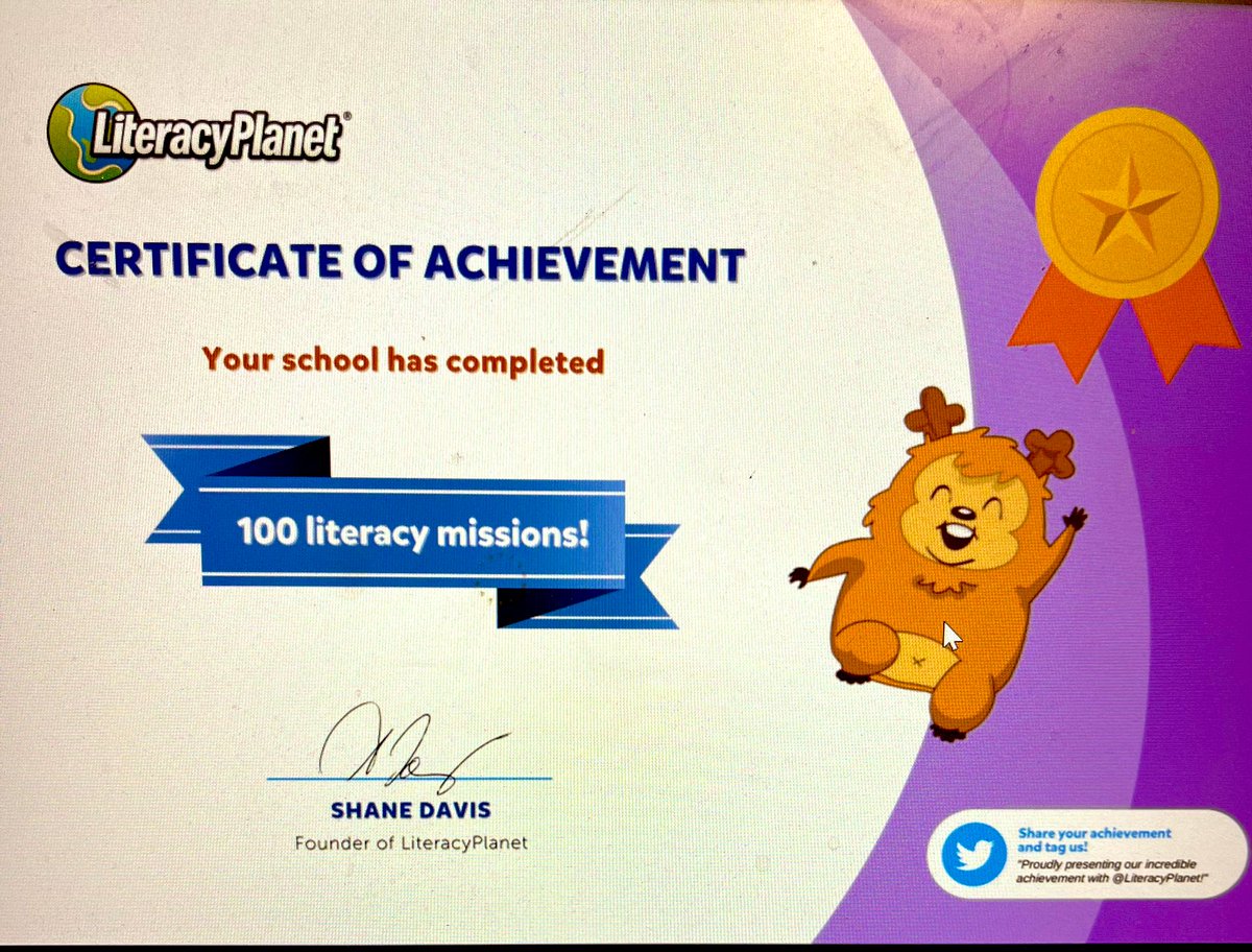 JHigh_English's tweet photo. Thanks to Miss Smith is SfL for arranging our trial of @LiteracyPlanet After just a few days our fabulous S1s have reached their first milestone. Learning is so much easier when you’re having fun! @JohnstoneHighSc #proud #achievement #literacy https://t.co/jmx6NyyBbY