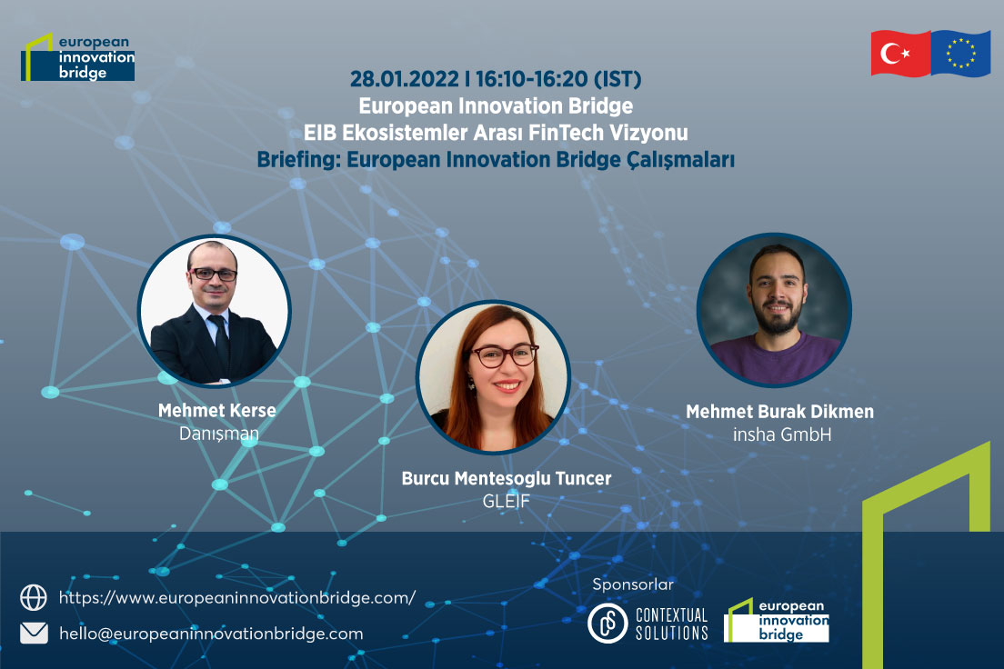 BridgeEuropean's tweet photo. ⏳ Başlıyoruz!
@BridgeEuropean  Arası FinTech Vizyonu” etkinliğine saatler kaldı. Son katılım talepleri için TSI 13:00’e kadar isim, e-posta ve kurum bilgileriyle <hello@europeaninnovationbridge.com> adresine eposta göndermeniz yeterli olacaktır. 

Airmeet'te görüşmek üzere! 👋 https://t.co/3yzd7Kpz7j