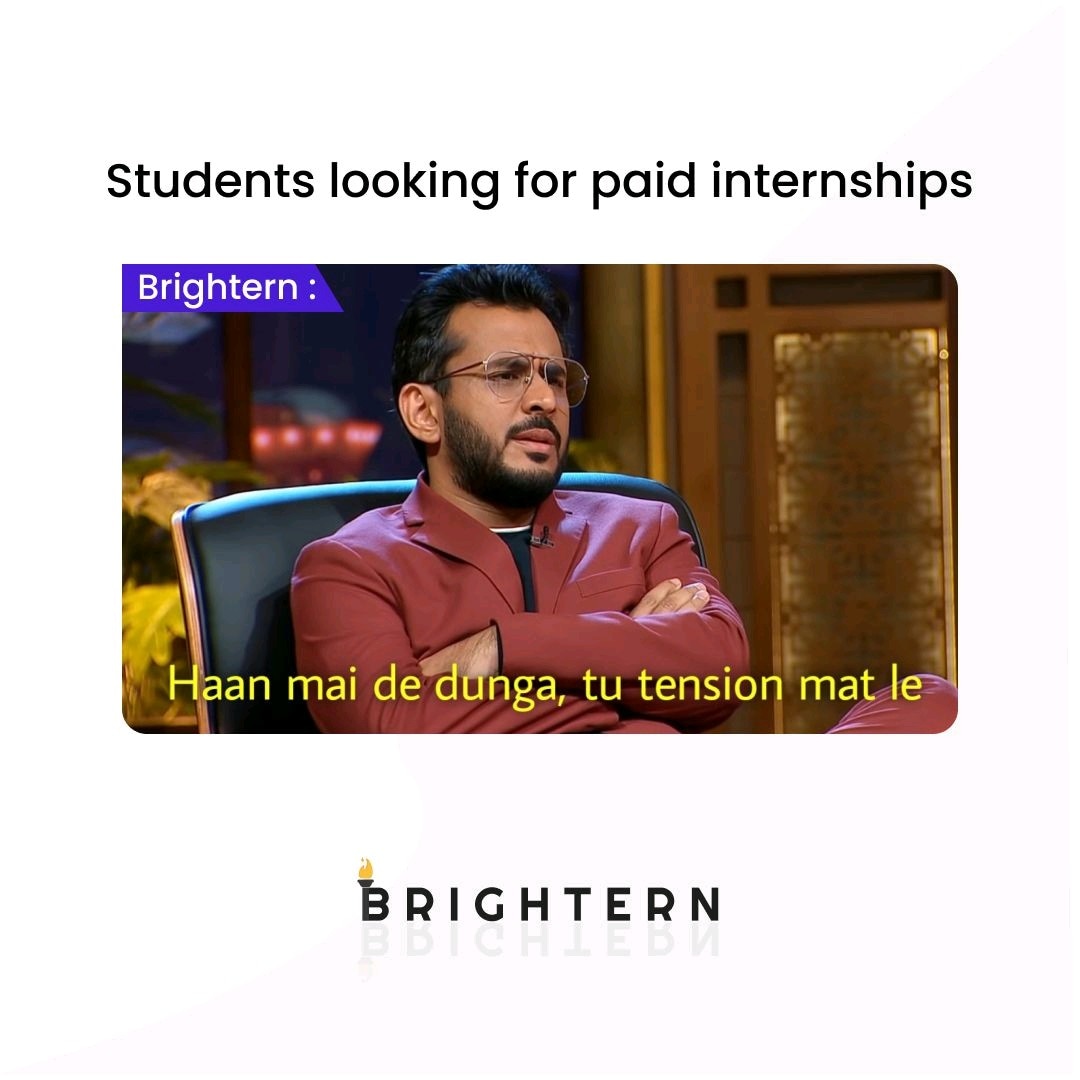 Brightern3's tweet photo. Tension matt lo...

#brightern #internships #fresherjobs #jobs https://t.co/sJkr8Dd3Mf