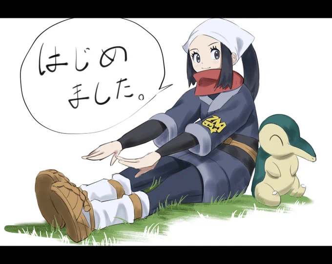 アルセウス、まだ途中までしかやってませんが、面白いです! 