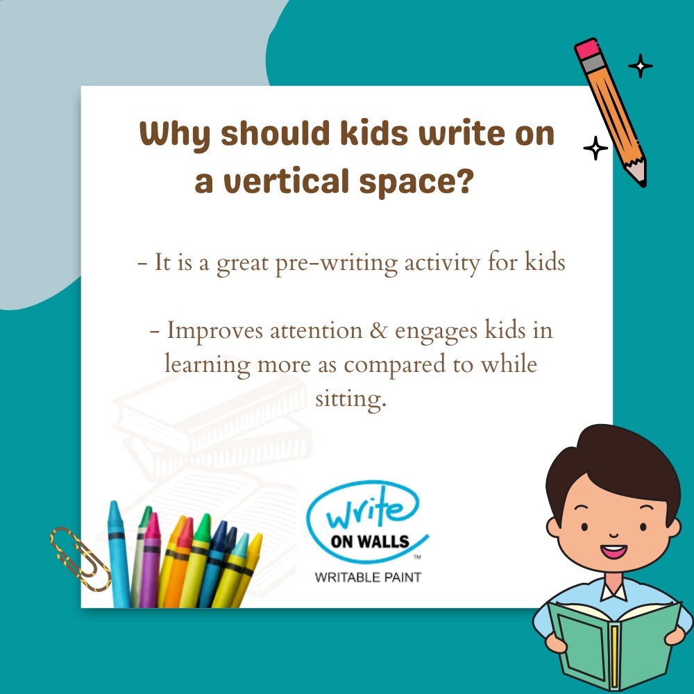 shaishavkhare's tweet photo. Encourage your child to write &amp; draw on vertical spaces like walls etc. Install a Writable Wall to your bedroom or living area &amp; let your child explore.
DIY KITS @ #Amazon #Flipkart &amp; our website https://t.co/nGu39Zifry

#writeonwalls #writablepaint #wow #create #wall #creative https://t.co/fkslfLIL6O