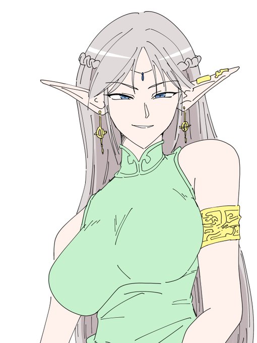 細目キャラの顔パーツのバランス練習
エルフなのは趣味 