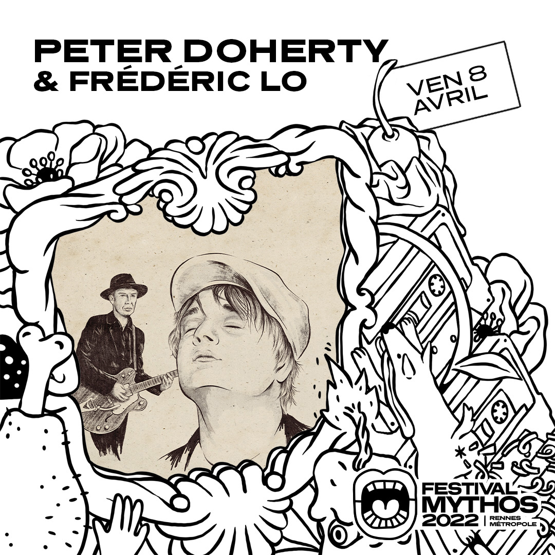 Au <a href="/festivalmythos/">Festival Mythos</a>, le 8 avril : <a href="/petedoherty/">Peter Doherty</a> &amp; #fredericlo sur la scène du Cabaret Boranic Billets sur le site du festival ! #peterdoherty #mythos #festivalmythos #cabaretbotanic