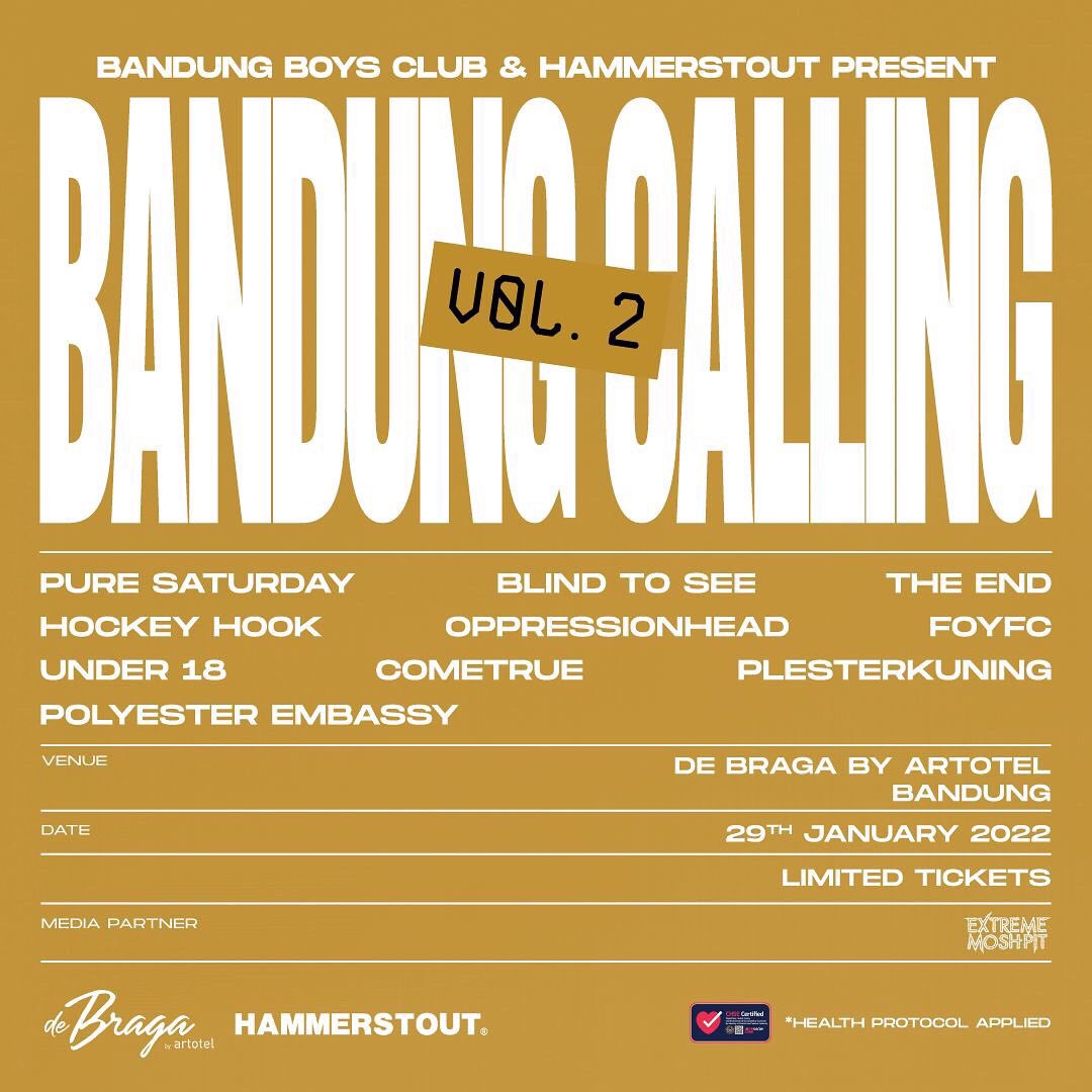 Mengobati rasa rindu panggung offline, besok !