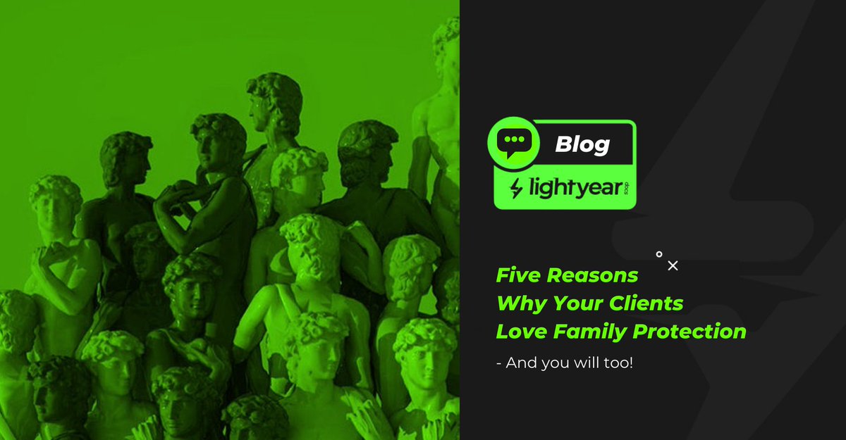 LightYearDocs's tweet photo. It's Friday and time for another entry from the LYD BLOG ⚡

This week, Grant discusses The Five Reasons Why Your Clients Love Family Protection - And you will too! 

Read more:
https://t.co/ksozmxhdsu

#LYDBlog #GrantAbbott #LightYearDocs #LYD2 #LYD https://t.co/JvKEWOKFF7