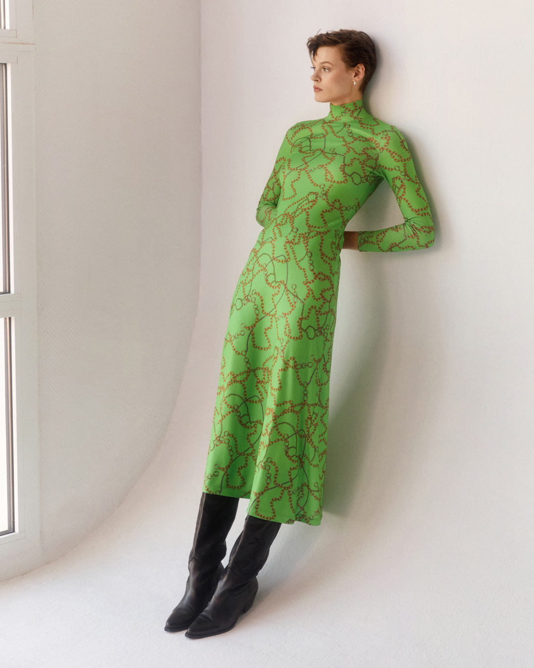 Mango chain dress sales