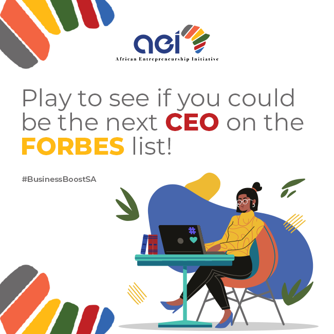 AEInitiativeZA's tweet photo. Who said you couldn't have fun while building an empire? Unleash your inner CEO! https://t.co/DOaKu0bbd0 #BusinessBoostSA #PlayToWin https://t.co/WNr6AR4kki