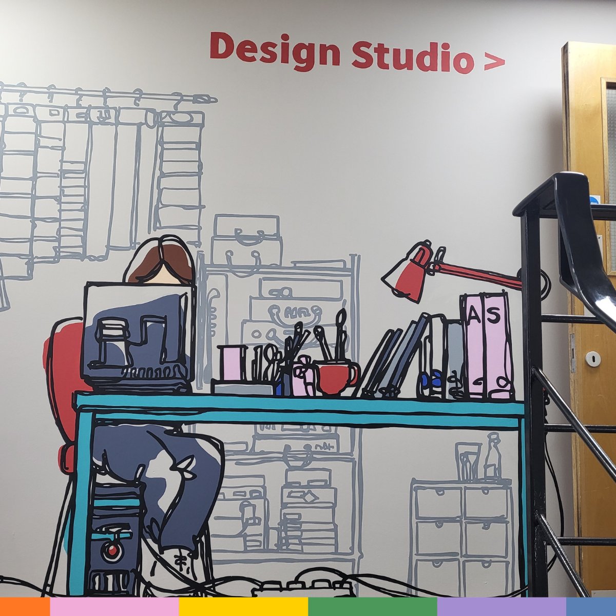 The use of negative space in these murals creates such a wonderful contrast that feels almost like a shadow. 

Definitely not just inspiring, but something we could learn from too!

#CatalystInteriors #InteriorDesignSpecialists