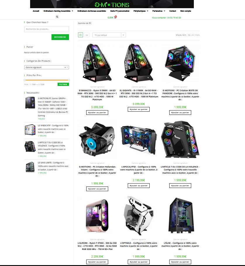 G_MOTIONS's tweet photo. Nous venons de terminer notre gamme création. Découvrez un large catalogue d'ordinateurs uniques, personnalisés. Prenez contact avec nous par téléphone, discord, twitter pour plus d'informations sur la gamme création et ses avantages. 
https://t.co/0YppS7GWCW
#pcgamer #gmotions https://t.co/HQ1mfovlCF