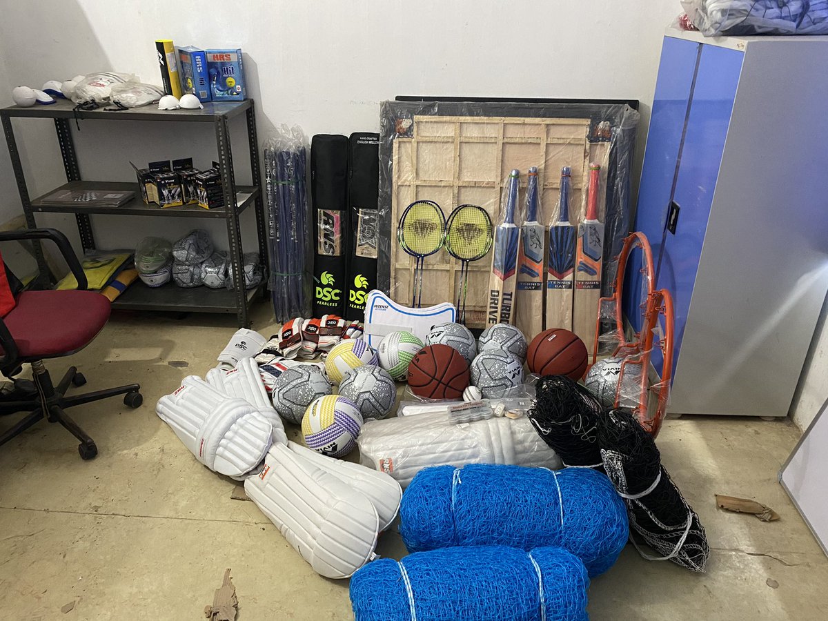 SunnySinghIAS's tweet photo. Miao administration launches FREE SPORTS EQUIPMENT BANK to ensure RIGHT TO PLAY SPORTS OF ONE’S CHOICE for all children

Children/Youth may 
1. Borrow the equipment  
2. play the game of their choice
3. Return the equipment

“PRIORITY LENDING TO UNDERPRIVILEGED ONES” https://t.co/ymeYFOXYIk