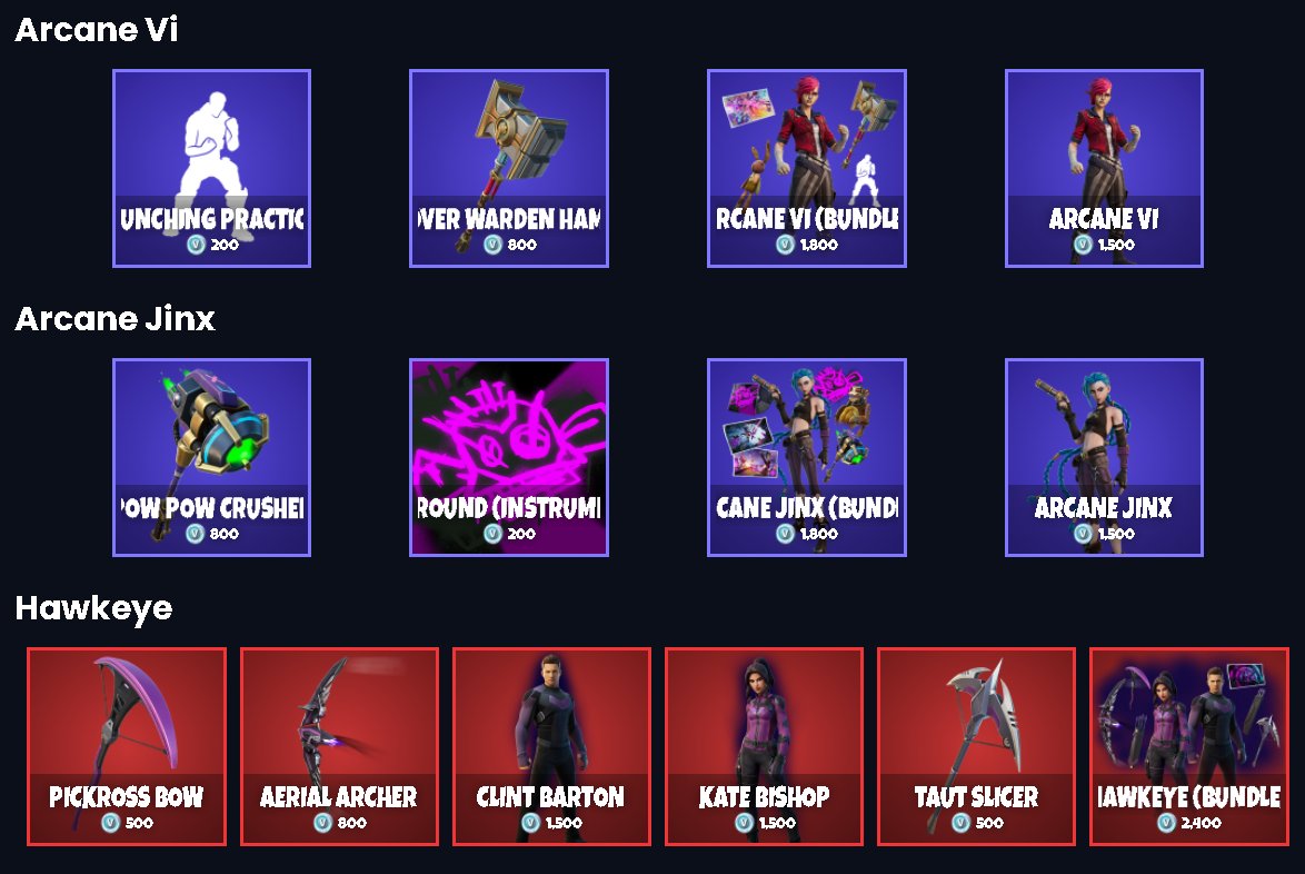 Followback33331's tweet photo. Fortnite shop January 28th 2022
What do you think of this shop?? https://t.co/mSepX0GHMK