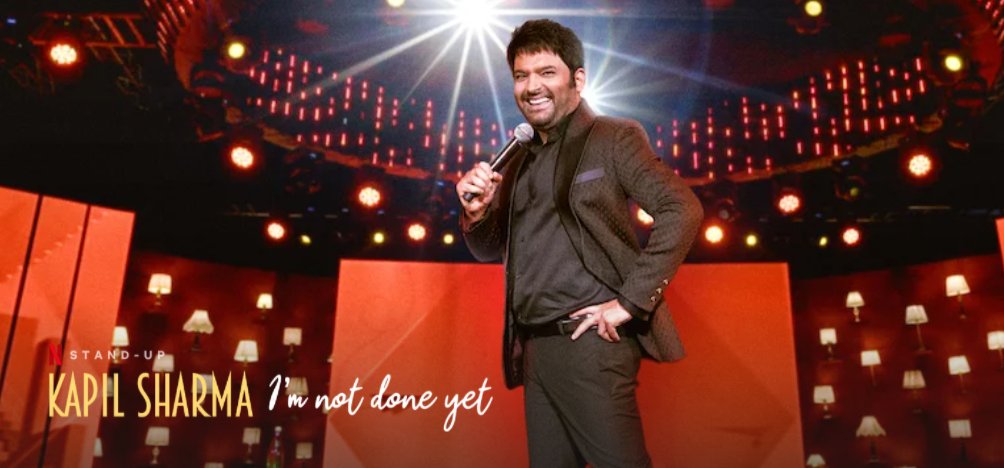 Binged_'s tweet photo. Streaming Alert!!

#KapilSharmaImNotDoneYet is now streaming on @NetflixIndia

@KapilSharmaK9 's very own comedy special on #Netflix

#KapilSharma #ImNotDoneYet 
@Banijayasia https://t.co/pb6SKJ7Wmf
