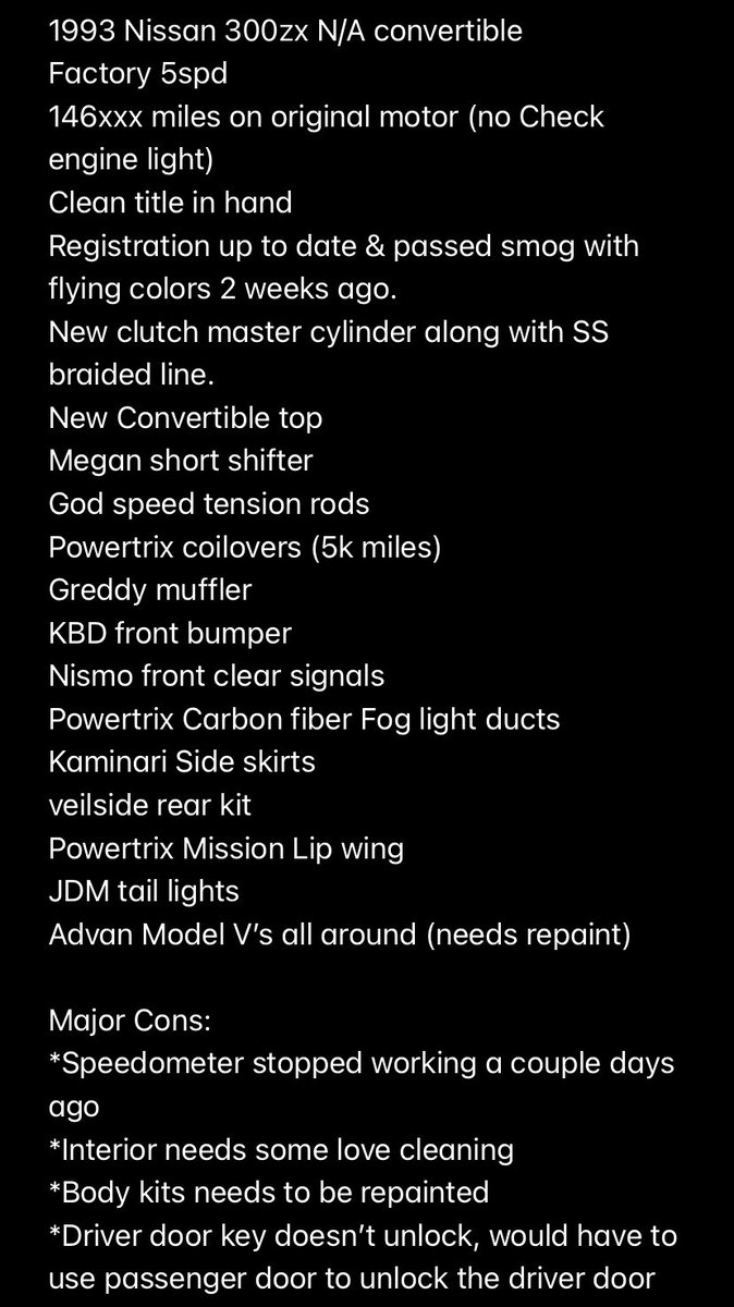 SPANKYtrick's tweet photo. Selling my solid daily. $9,500 or best offer. https://t.co/h5fIe4vqMo