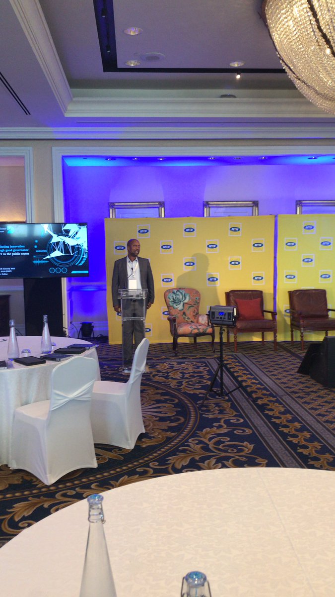 ITWeb_Events's tweet image. Government CIO, Mandla Ngcobo, delivers the keynote address at the #PSICTForum facilitating innovation through good corporate governance of ICT in the public sector webinar