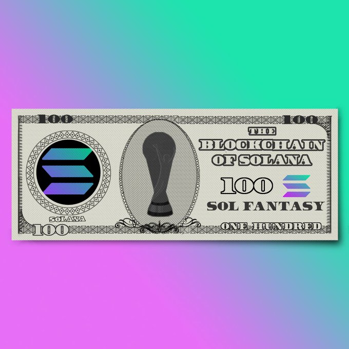 🚨COLLAB GIVEAWAY🚨

✅<a href="/TrueCryptonians/">Cryptonians Poker</a> X @sfb_sol✅

🎁Win 2 x 10 Moonstones &amp; 1 Sol Fantasy Bills NFT &amp; 5 OG roles🎁

1⃣Follow <a href="/TrueCryptonians/">Cryptonians Poker</a> &amp; @sfb_sol 
2⃣ RT &amp;❤️
3⃣ Tag friends

⏰24h

#NFTGiveaway #NFTs #SolanaNFTs