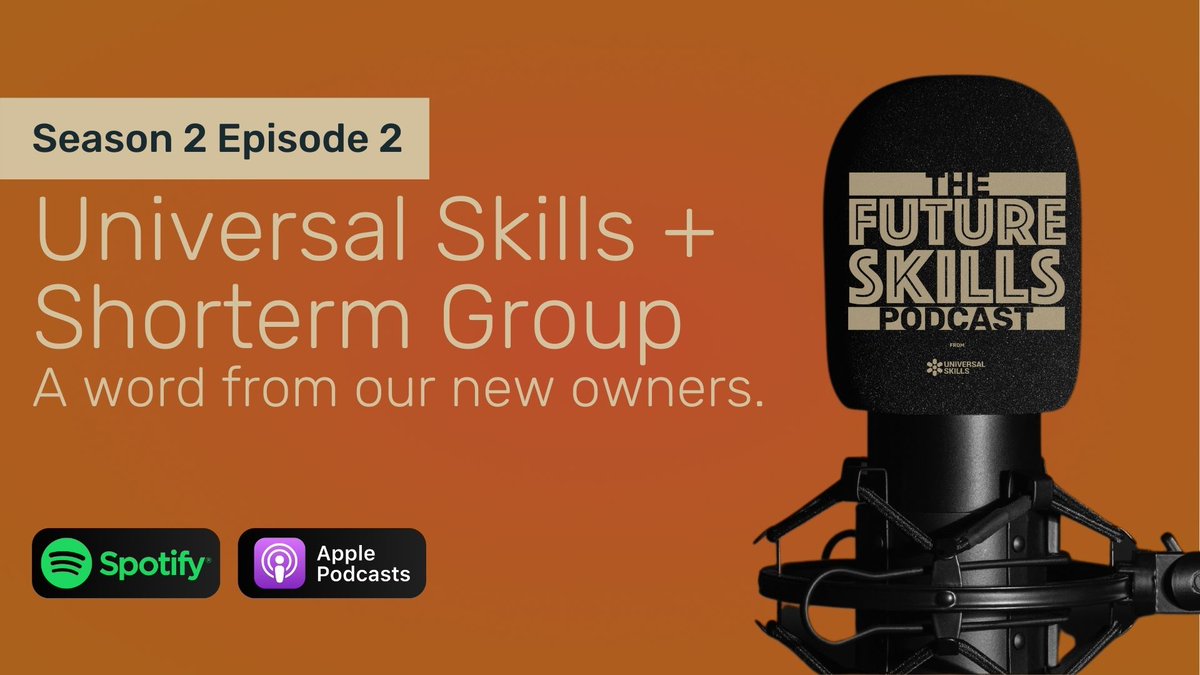 USkillsGroup's tweet photo. In this special Future Skills podcast General Manager Dan Taylor sits down with @ShortermGroup to discuss the recent acquisition of Universal Skills and what lies ahead for both companies.
https://t.co/bYE4dJbeHx 
#electricalcourses #electricinstaller #domesticinstaller #dualfuel https://t.co/lGqAC4o1xx