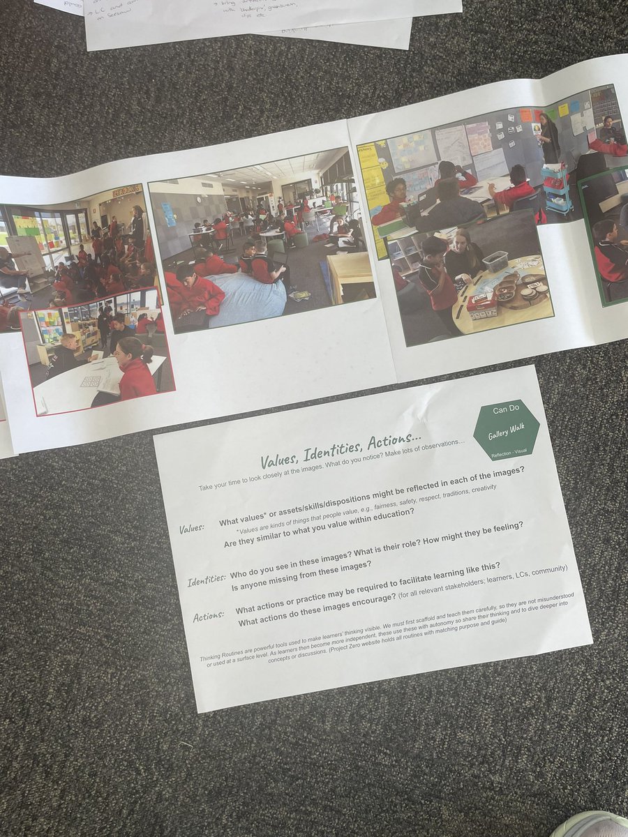 On day 2, our team used a range of thinking routines to connect aspiration with practice. It was great to see teams collaborate over a range of provocations to develop a shared understanding of their community’s processes for 2022. It’s time for school within a school! #MHS