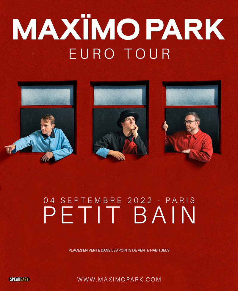 Le concert de <a href="/maximopark/">Maximo Park</a> prévu à @PetitBain le 2 mars est reporté au 4 septembre, en raison de l'épidémie de Covid. Les billets émis restent valables. Billetterie spekeasy.pro #maximopark #petitbain #naturealwayswins #COVID19 #COVID